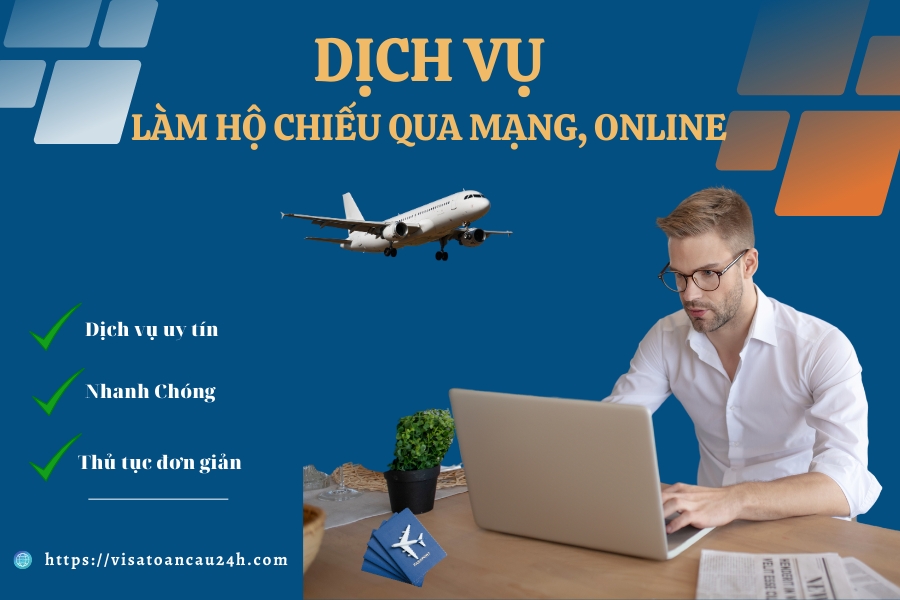 Dịch vụ làm hộ chiếu nhanh qua mạng online tại  Kon Tum uy tín