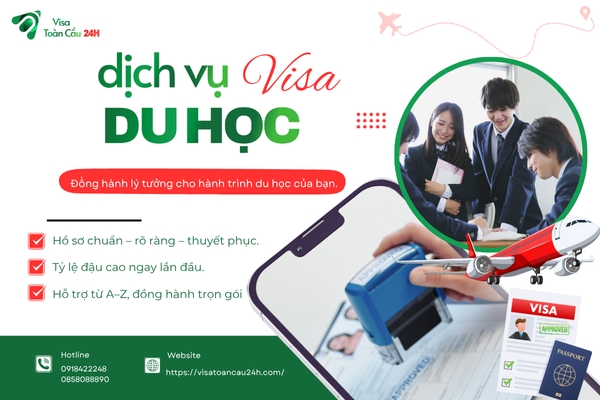 Dịch Vụ Visa Du Học Tại Gia Lai – Hồ Sơ Chuẩn, Hỗ Trợ Tận Nơi