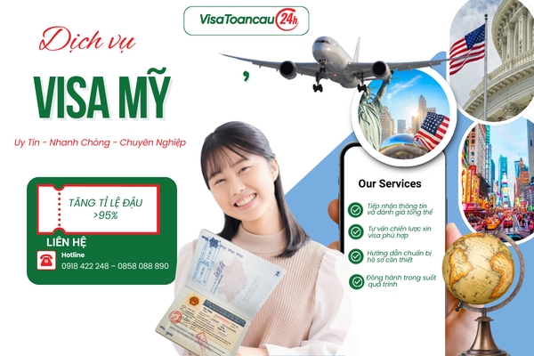 Dịch Vụ Visa Mỹ | Định Hướng Hồ Sơ & Phỏng Vấn Đúng Trọng Tâm