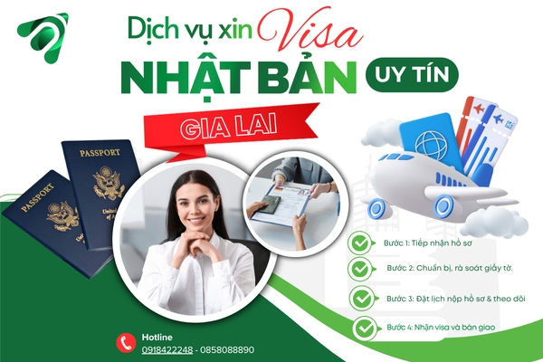 Dịch Vụ Xin Visa Nhật Bản Tại Gia Lai – Nhanh, Chính Xác, Tư Vấn Trọn Gói